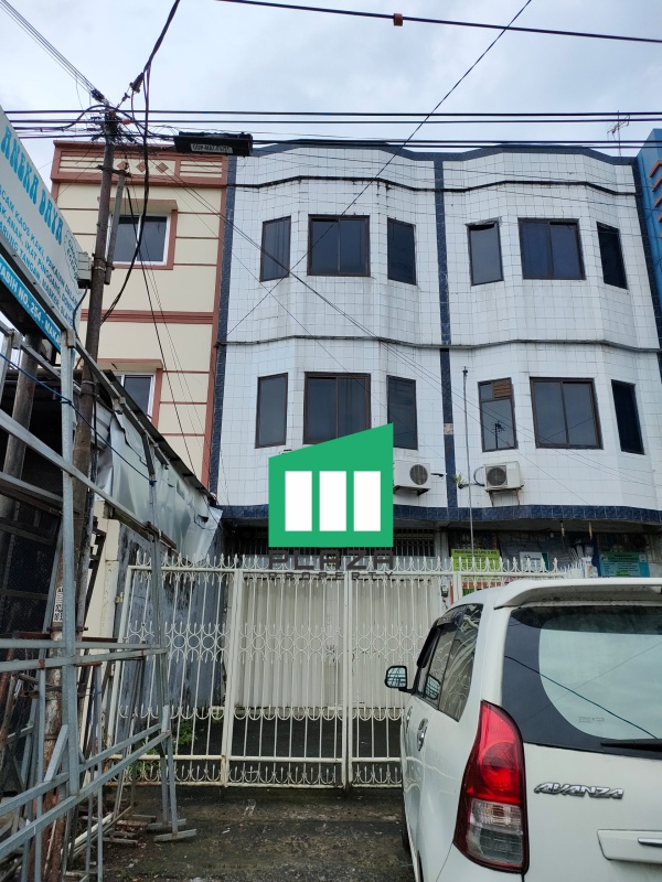 Dijual ruko poros dalam kota, ada tanah kosong di belakang